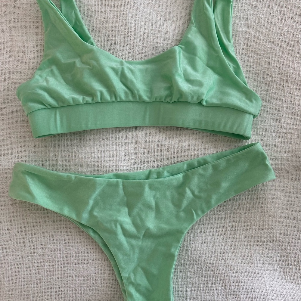 Kulani Kinis Mint Green Bikini Set